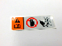 View Caution Label. Engine Decal. Fan label. Info label. Label.  Full-Sized Product Image